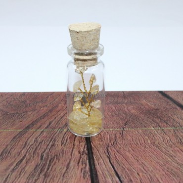 Citrine Gemstone Bottle Tree