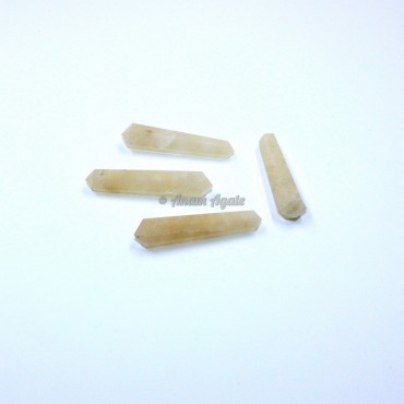 Golden Quartz Double Point