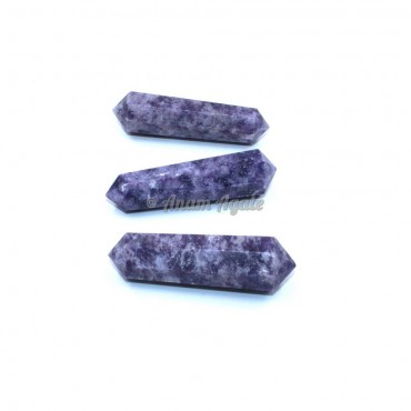 Lepidolite Double Point