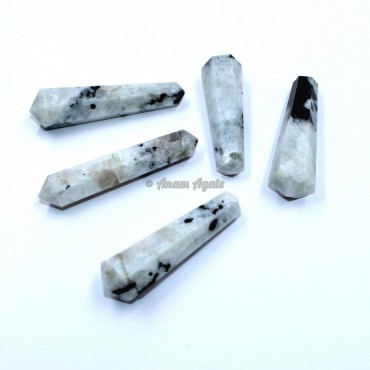 Rainbow Moonstone Double Point