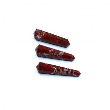 Red Jasper Double Terminated Point