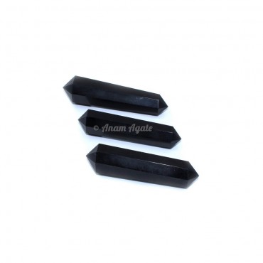 Black Obsidian Double Terminated Point