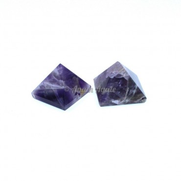 Amethyst Gemstone Pyramid