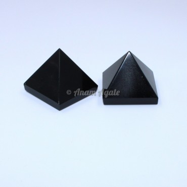 Black Obsidian Pyramid