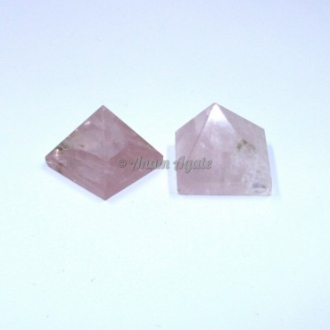 Rose Quartz Pyramid