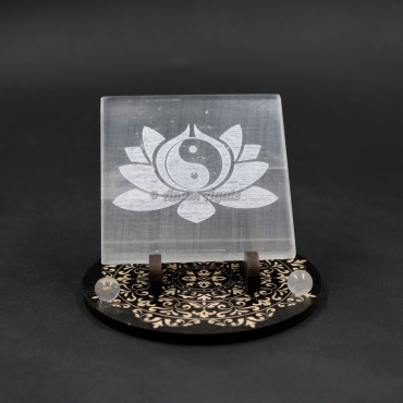 Ying Yang Crystal Charging Plate