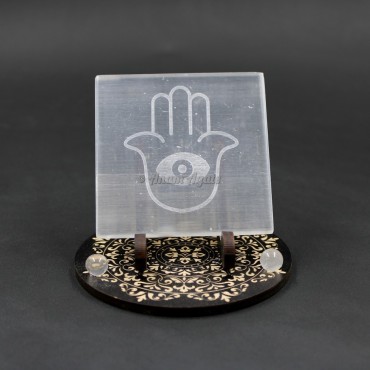 Hamsa Hand Charging Plate for Crystals