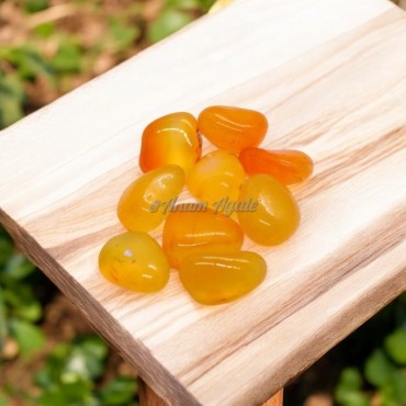 Yellow Onyx Polished Tumbled Stones